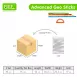 Colorful Flexible EXTENDABLE Construction Plastic Sticks with Snapping Connection Points Educational Geometry Teaching Math Toys (WITH PROTRACTORS)