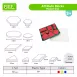 Attribute Blocks for Learning Counting Sorting Geometry Colors Relative Size Concept Math Toys Math Puzzles