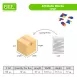 Attribute Blocks for Learning Counting Sorting Geometry Colors Relative Size Concept Math Toys Math Puzzles