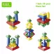 Diamond Shape Geometric Stacking Blocks Pyramid Construction Toys for Kids Educational Puzzles Toys