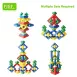Diamond Shape Geometric Stacking Blocks Pyramid Construction Toys for Kids Educational Puzzles Toys
