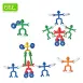 Interlocking Building Blocks Educational Toys for Kids (Gymnast Theme)