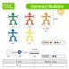 Interlocking Building Blocks Educational Toys for Kids (Gymnast Theme)
