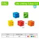 Educational Construction Building Cube Blocks for Kids