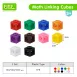 Educational Math Linking Cube Series Building Blocks for Interactive Learning