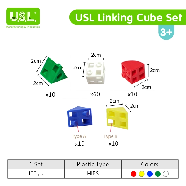 Linking Cubes Educational Toys Building Blocks