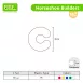 Horseshoe Shaped Educational Interlocking Building Blocks for Kids