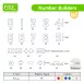 Interlocking Building Blocks for Kids (numbers and alphabets)