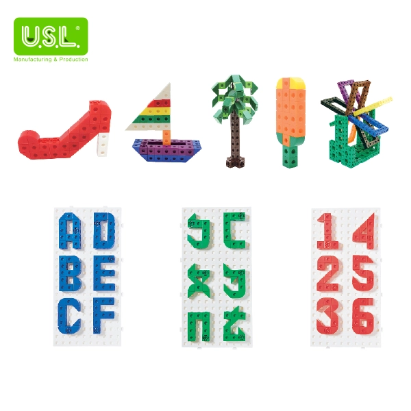 2cm Linking Cubes Educational Toys for Kids for Developing Spatial Awareness and Hand-Eye Coordination