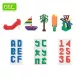 2cm Linking Cubes Educational Toys for Kids for Developing Spatial Awareness and Hand-Eye Coordination