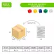 2cm Linking Cubes Educational Toys for Kids for Developing Spatial Awareness and Hand-Eye Coordination