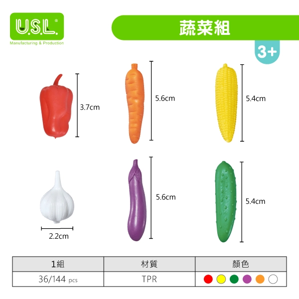 【模型玩具】蔬菜組