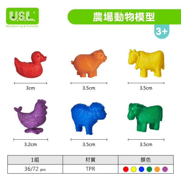 【模型玩具】農場動物模型