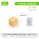 Multi-shaped Geometric Linking Rings Fun Educational Toys for Kids