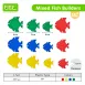 Fish Shaped Interlocking Connecting Discs Educational Toys