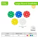 Round Snowflake Interlocking Building Blocks Educational Toys