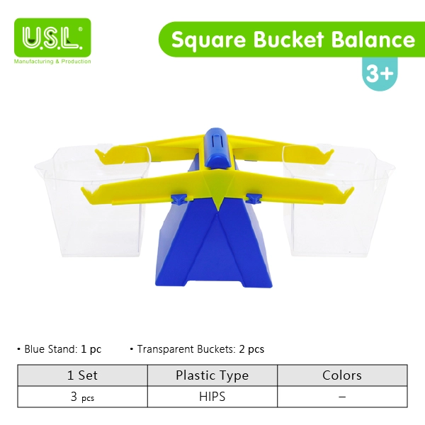 BASIC Bucket Balance Measuring Toys with or without bear-shaped WEIGHTS
