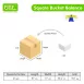 BASIC Bucket Balance Measuring Toys with or without bear-shaped WEIGHTS