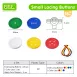 SMALL Colorful Lacing Buttons of Various Sizes with Different Number of Holes for Counting Skills