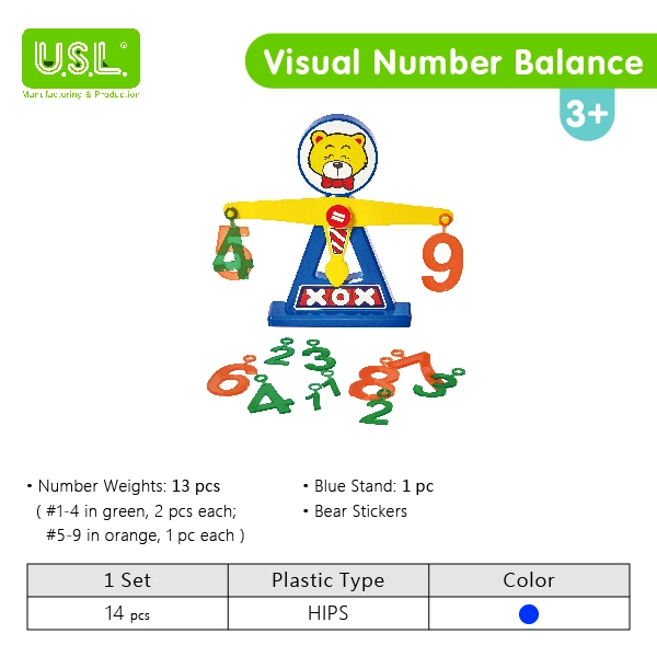 Visual Number Balance Math Toy Fun and Effective Tool for Teaching Simple Calculations