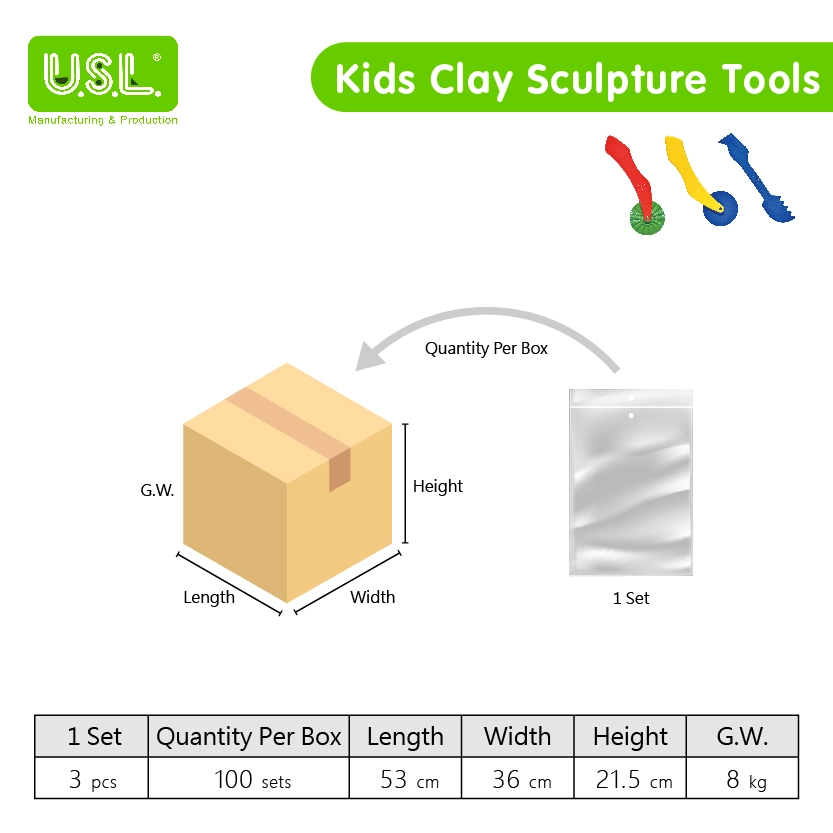 Safe Educational Kids Clay Tools and Cutters Fun toys for Learning and Creativity