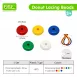 Educational Toys DONUT Lacing Beads for Kids Enhancing Hand-Eye Coordination and Motor Skills