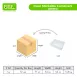 Clear Stackable Office & School Supplies Containers