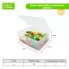 Clear Stackable Office & School Supplies Containers