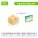 Educational Building Blocks Tubular Pipe Building Toys for Kids