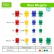 Colorful Bear-Shaped Measuring Weights in Grams Fun Math Toys for Kids