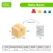 Colorful Bear-Shaped Measuring Weights in Grams Fun Math Toys for Kids