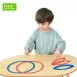 Educational Sorting Circles for Grouping Similar Items in Venn Diagrams or Survey Data Compilation