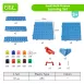 Multi-Purpose 2D/3D Fun Math Toys Learning Balance for Simple Algebra Calculations