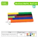 Marked Metric Rod Set Math Toys for Base Ten Learning