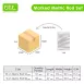 Marked Metric Rod Set Math Toys for Base Ten Learning