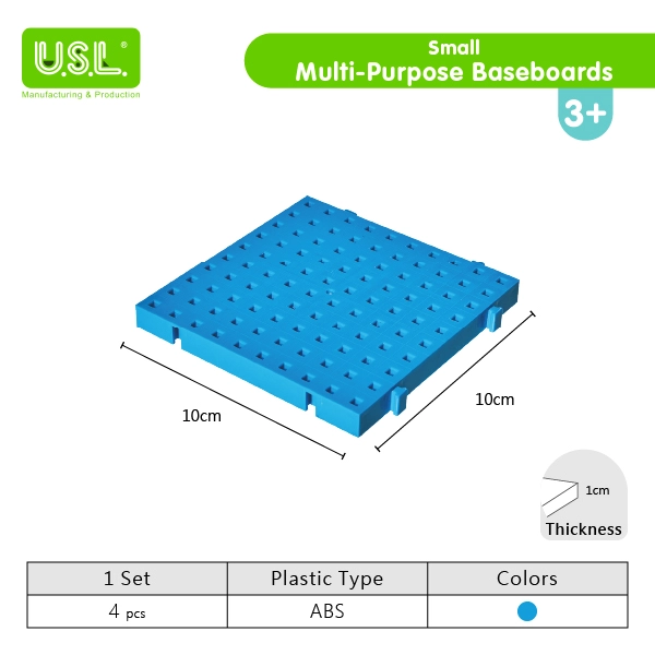 Cubes Linking Math Toys 1 Gram Plastic Weights with a Building Board