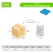 Cubes Linking Math Toys 1 Gram Plastic Weights with a Building Board