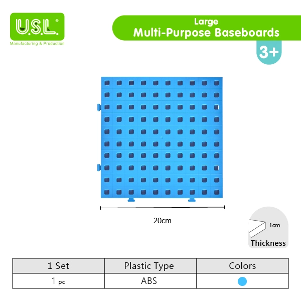 Interlocking Boards for Math Coordinate System Creativity Play Wall