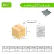 Interlocking Boards for Math Coordinate System Creativity Play Wall