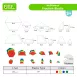 Multilateral Fraction Block Shape Puzzles Math Toys for Enhancing Spatial Visualization and Problem Solving Abilities