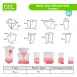 The Basic Geo Volume Set features a variety of 3D geometry solids