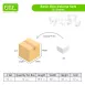 The Basic Geo Volume Set features a variety of 3D geometry solids