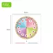 Dry Erase Magnetic Teaching Clock- Colorful Edition