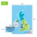 Dry Erase Magnetic Map of the UK