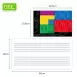 Large Dry Erase Magnetic Music Staff 