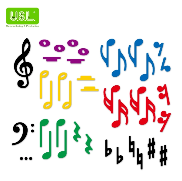 Large Dry Erase Magnetic Music Staff 