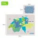 Dry Erase Magnetic Map of Switzerland