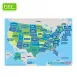 Dry Erase Magnetic Map of the U.S.