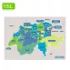 Dry Erase Magnetic Map of Switzerland