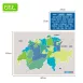 Dry Erase Magnetic Map of Switzerland